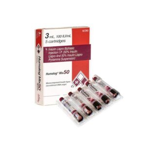 Humalog Mix50 Cartridges (100 UnitsmL)