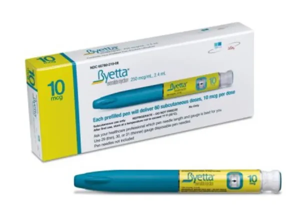 Byetta (Exenatide) Injectable Pens