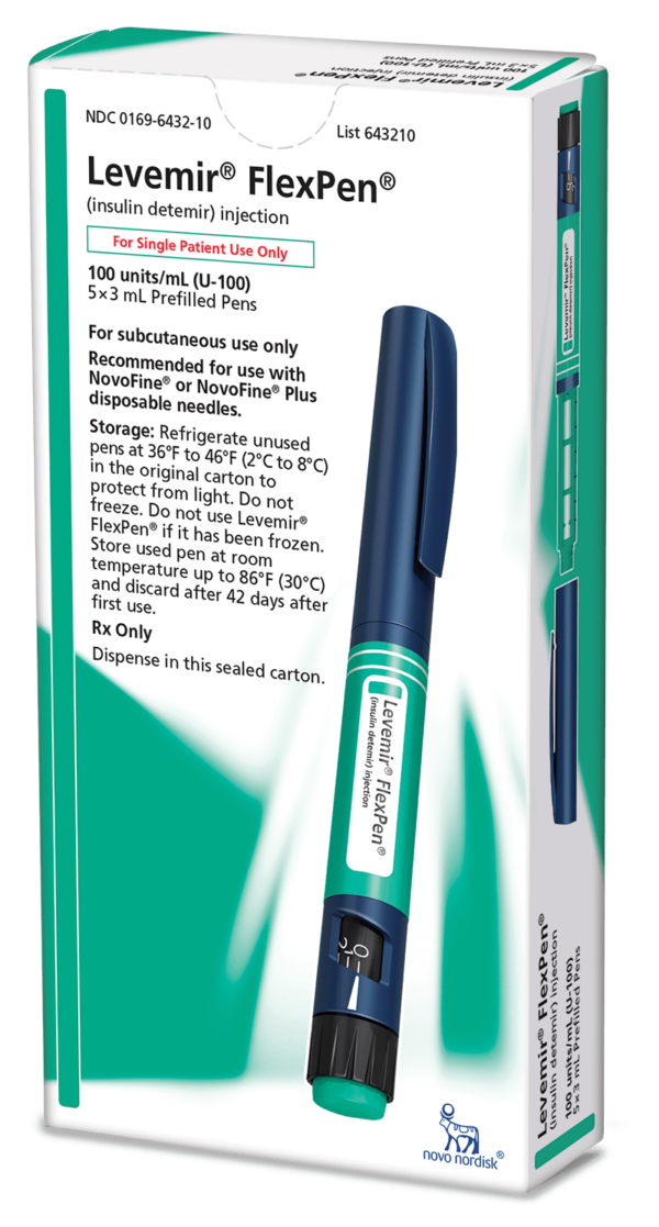 Levemir FlexTouch Pens (100 Units/mL)
